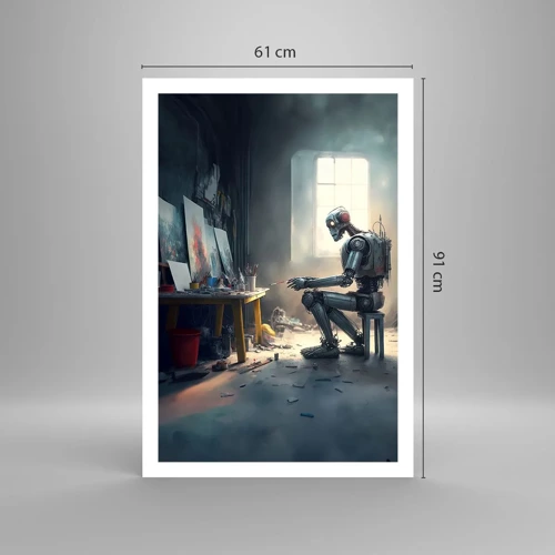 Affiche - Poster - L'acte de création - 61x91 cm