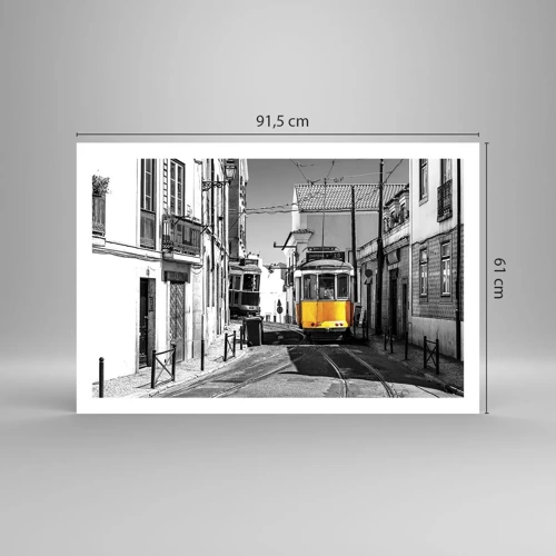 Affiche - Poster - L'âme de Lisbonne - 91x61 cm