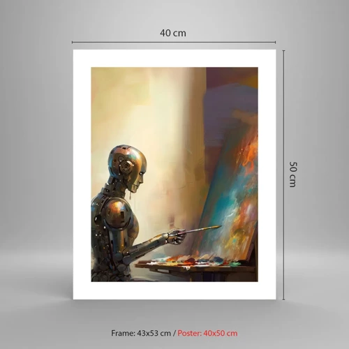 Affiche - Poster - L'art du futur - 40x50 cm