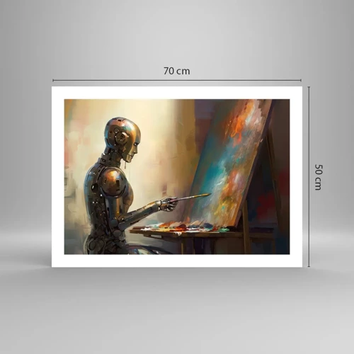 Affiche - Poster - L'art du futur - 70x50 cm