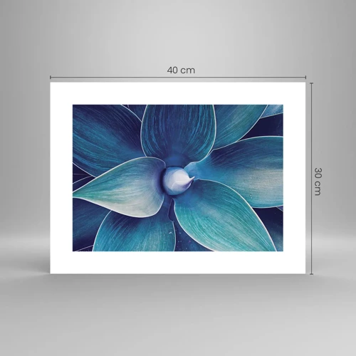 Affiche - Poster - Le bleu du ciel - 40x30 cm