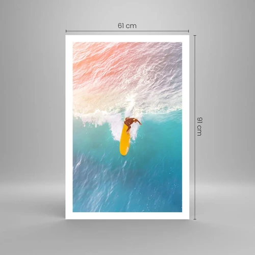 Affiche - Poster - Le cavalier de l'océan - 61x91 cm