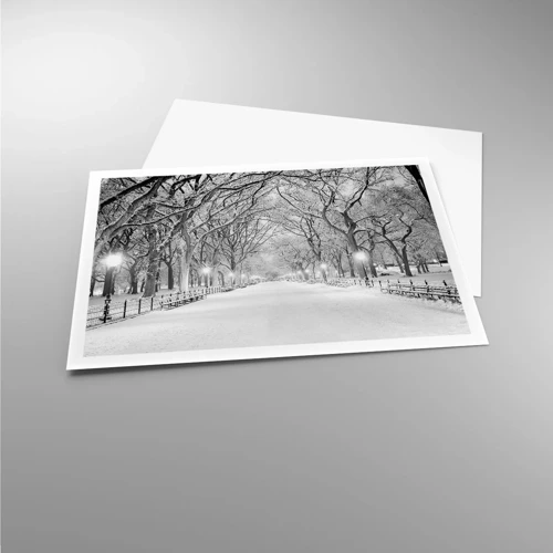 Affiche - Poster - Les quatres saisons – l’hiver - 100x70 cm