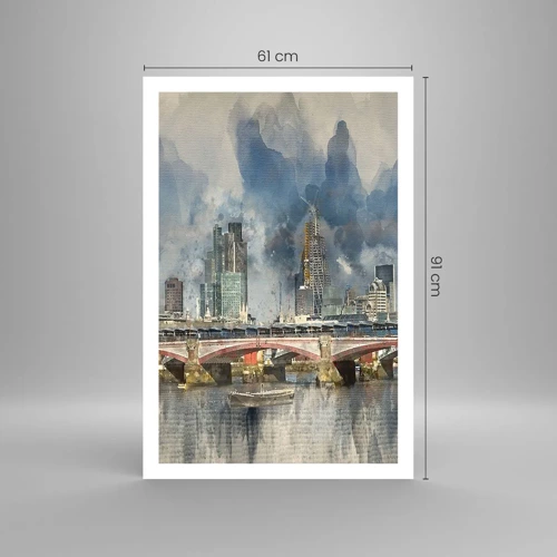 Affiche - Poster - Londres dans toute sa splendeur - 61x91 cm
