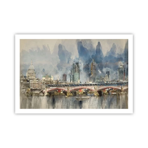 Affiche - Poster - Londres dans toute sa splendeur - 91x61 cm