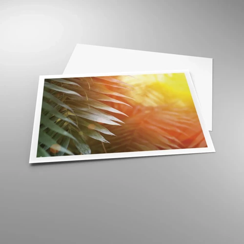 Affiche - Poster - Matinée dans la jungle - 100x70 cm