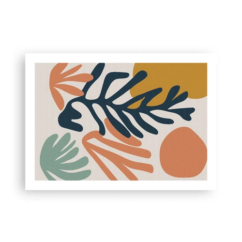 Affiche - Poster - Mers de corail - 70x50 cm