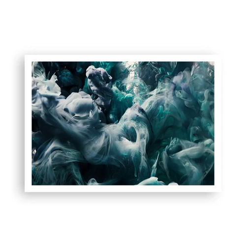 Affiche - Poster - Mouvement des couleurs - 100x70 cm