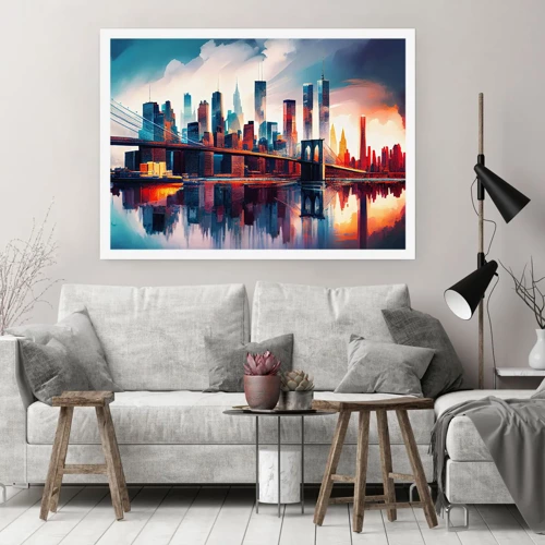 Affiche - Poster - New York onirique - 50x40 cm