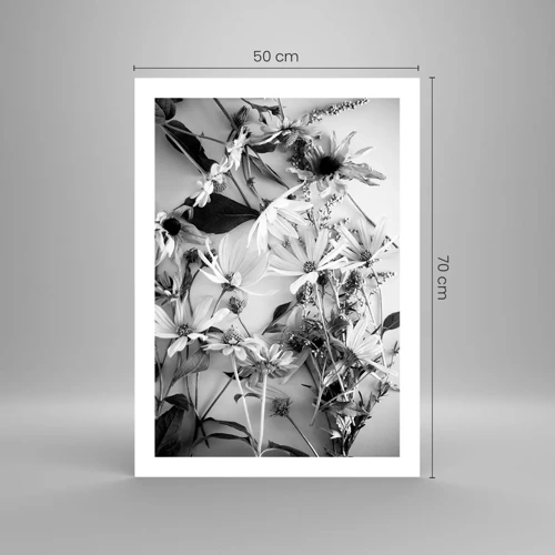 Affiche - Poster - Non-un bouquet de fleurs - 50x70 cm