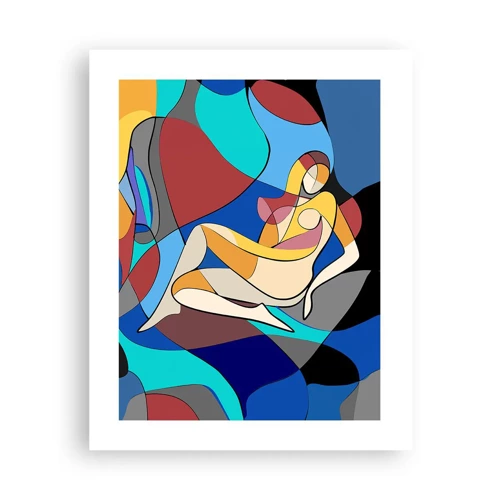 Affiche - Poster - Nu cubiste - 40x50 cm