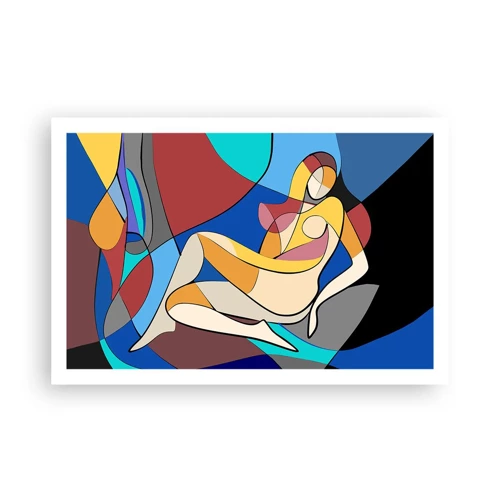 Affiche - Poster - Nu cubiste - 91x61 cm