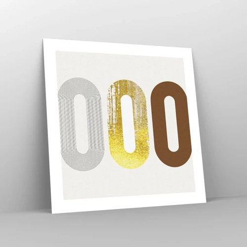 Affiche - Poster - Ooo! - 50x50 cm