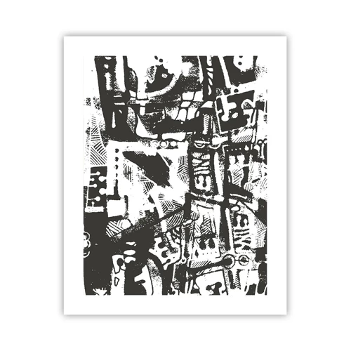 Affiche - Poster - Ordre ou chaos? - 40x50 cm