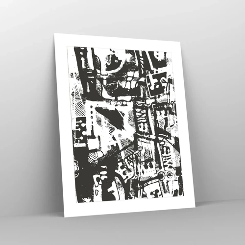 Affiche - Poster - Ordre ou chaos? - 40x50 cm