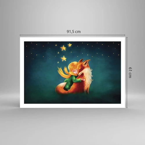 Affiche - Poster - Petit Prince - 91x61 cm