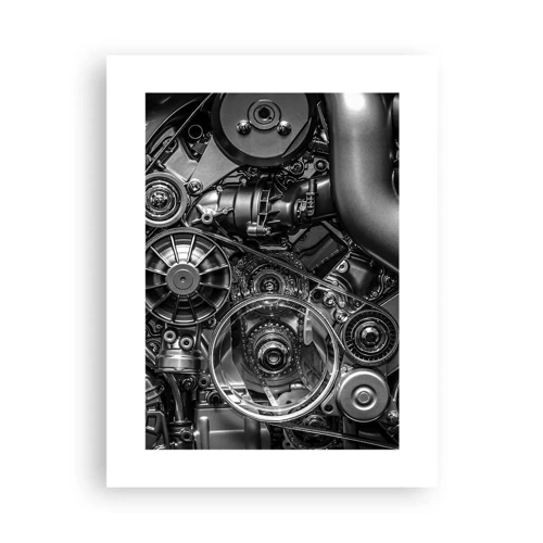 Affiche - Poster - Poésie mécanique - 30x40 cm