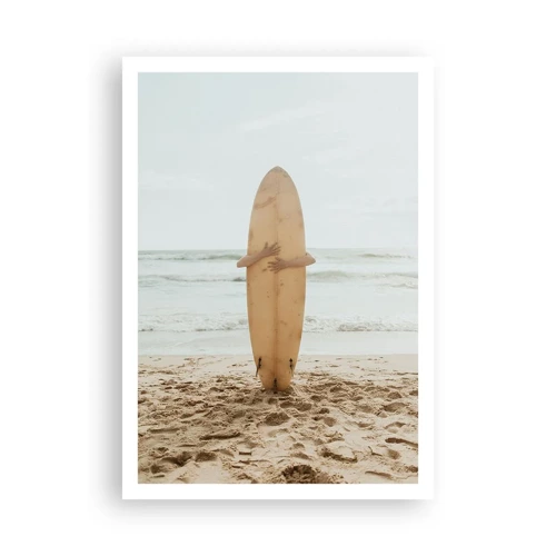 Affiche - Poster - Pour l'amour des vagues - 70x100 cm