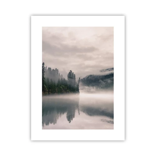 Affiche - Poster - Reflet dans le brouillard - 30x40 cm