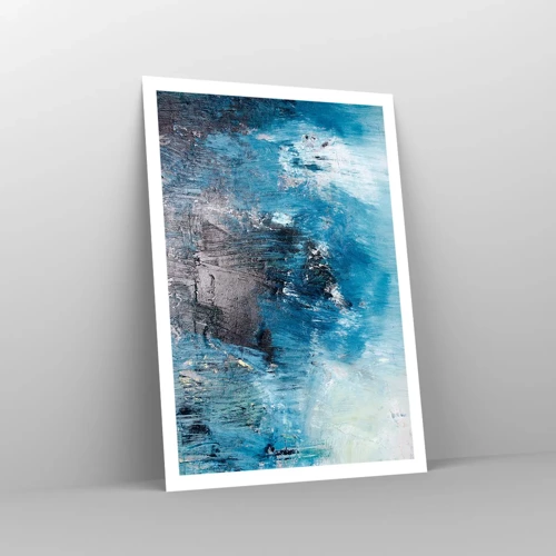 Affiche - Poster - Rhapsodie en bleu - 70x100 cm