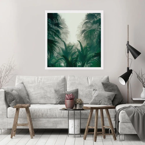 Affiche - Poster - Secret tropical - 40x40 cm