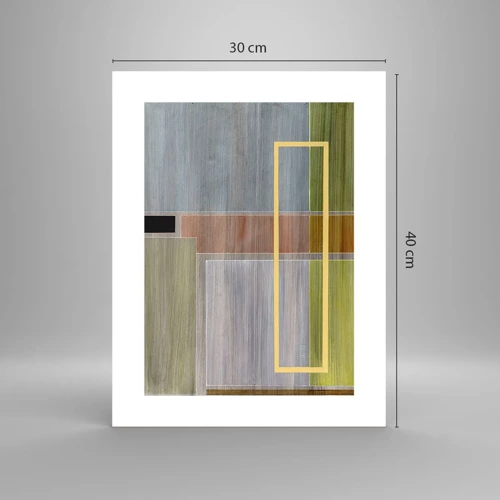 Affiche - Poster - Simple et calme - 30x40 cm