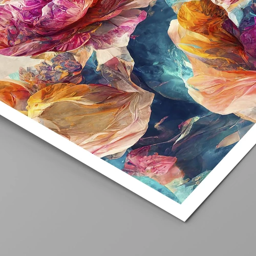 Affiche - Poster - Splendeur colorée du bouquet - 100x70 cm