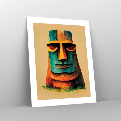 Affiche - Poster - Statuesque et sympathique - 40x50 cm