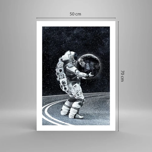 Affiche - Poster - Sur la Voie Lactée - 50x70 cm