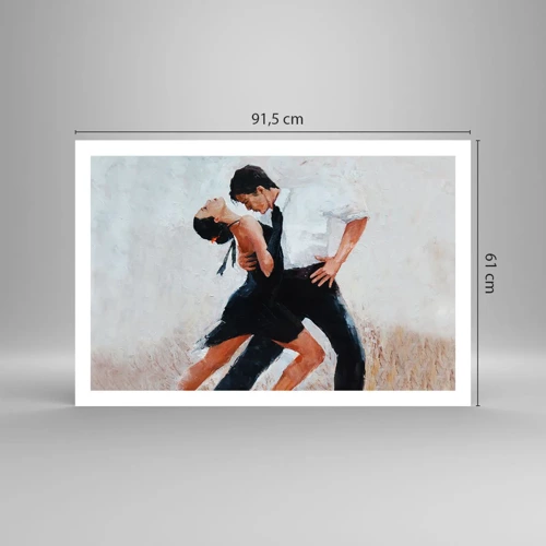 Affiche - Poster - Tango de mes rêves et pensées - 91x61 cm