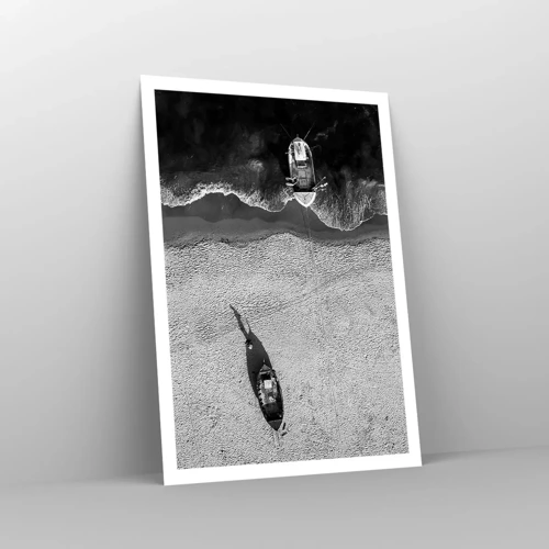 Affiche - Poster - Toujours sur le rivage… - 70x100 cm