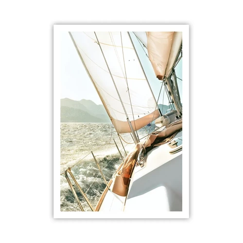 Affiche - Poster - Toutes voiles dehors - 70x100 cm