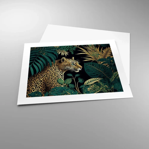 Affiche - Poster - Un hôte dans la jungle - 50x40 cm