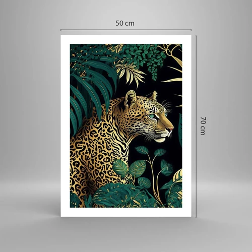 Affiche - Poster - Un hôte dans la jungle - 50x70 cm