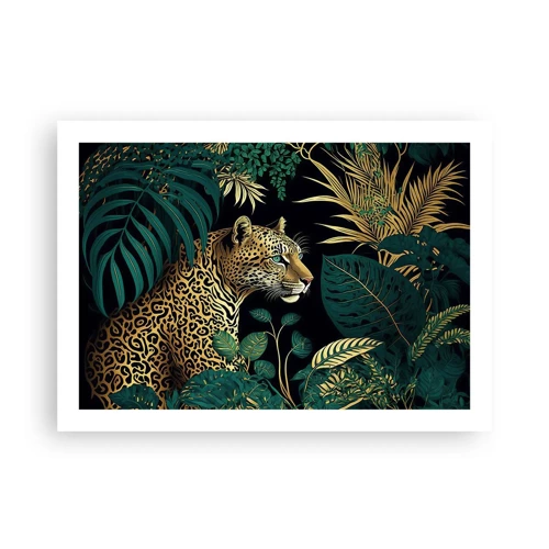 Affiche - Poster - Un hôte dans la jungle - 70x50 cm