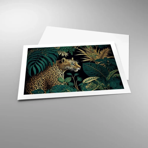 Affiche - Poster - Un hôte dans la jungle - 70x50 cm