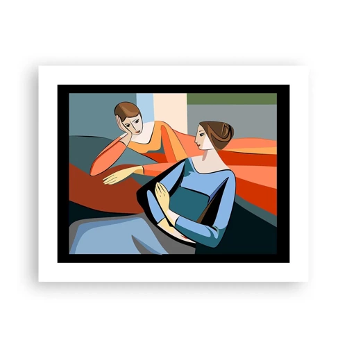 Affiche - Poster - Un moment de confiance - 50x40 cm