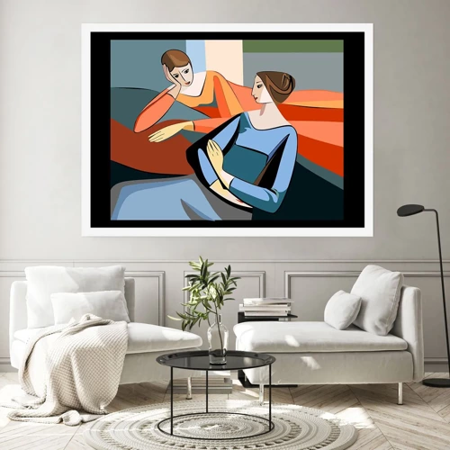 Affiche - Poster - Un moment de confiance - 50x40 cm