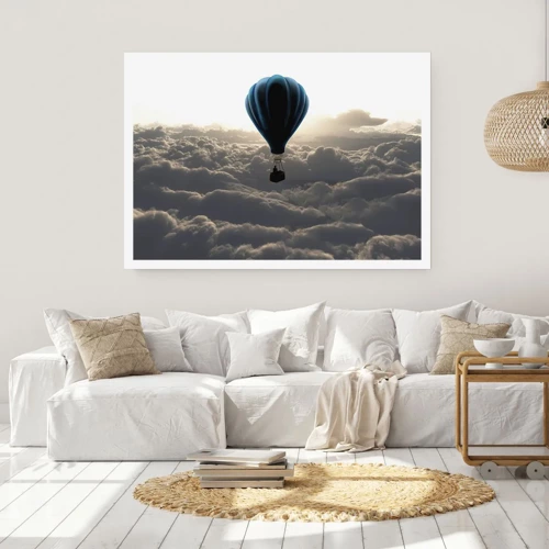 Affiche - Poster - Un vagabond au dessus des nuages - 100x70 cm