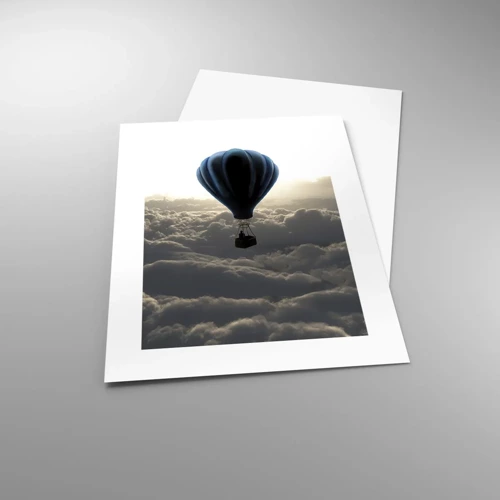 Affiche - Poster - Un vagabond au dessus des nuages - 30x40 cm