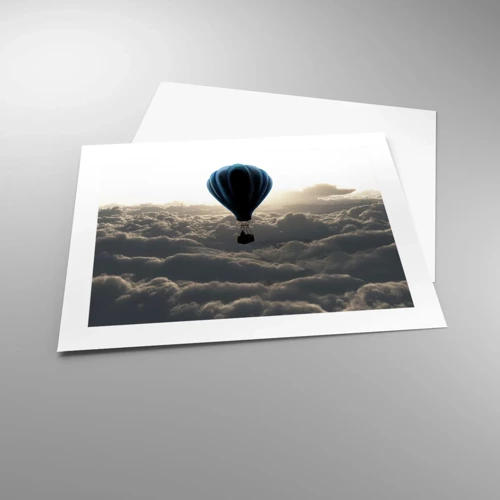 Affiche - Poster - Un vagabond au dessus des nuages - 50x40 cm