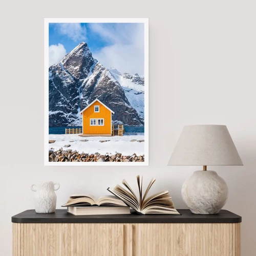 Affiche - Poster - Vacances scandinaves - 40x50 cm