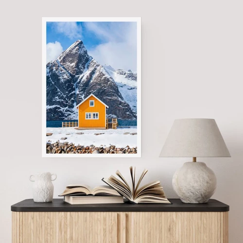 Affiche - Poster - Vacances scandinaves - 70x100 cm