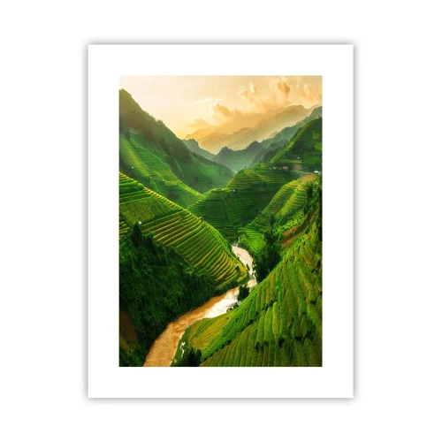 Affiche - Poster - Vallée vietnamienne - 30x40 cm