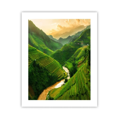 Affiche - Poster - Vallée vietnamienne - 40x50 cm