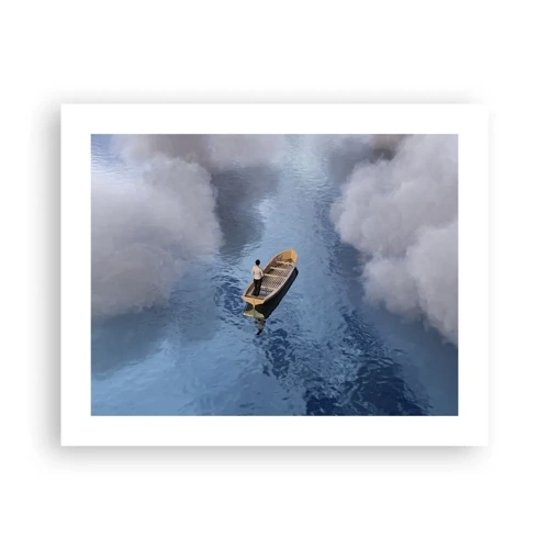 Affiche - Poster - Vie – voyage – inconnu - 50x40 cm