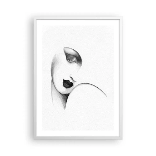 Affiche dans un cadre blanc - Poster - Dans le style de Lempicka - 50x70 cm
