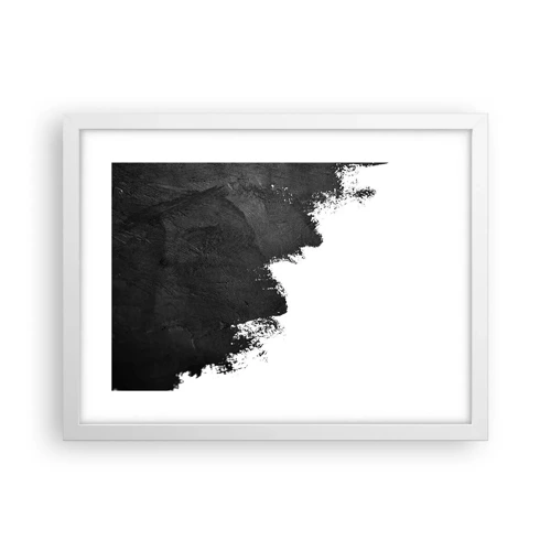 Affiche dans un cadre blanc - Poster - Éléments : terre - 40x30 cm