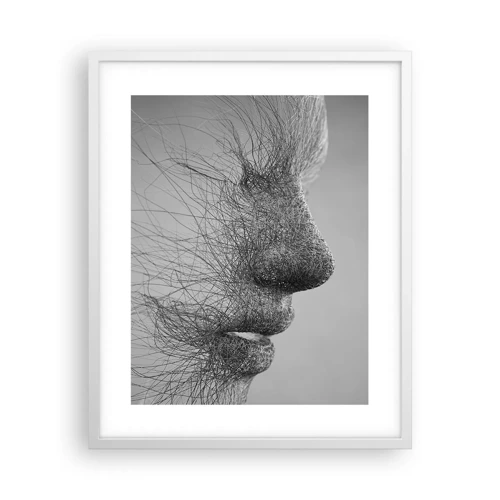 Affiche dans un cadre blanc - Poster - L'esprit du vent - 40x50 cm