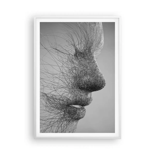 Affiche dans un cadre blanc - Poster - L'esprit du vent - 70x100 cm